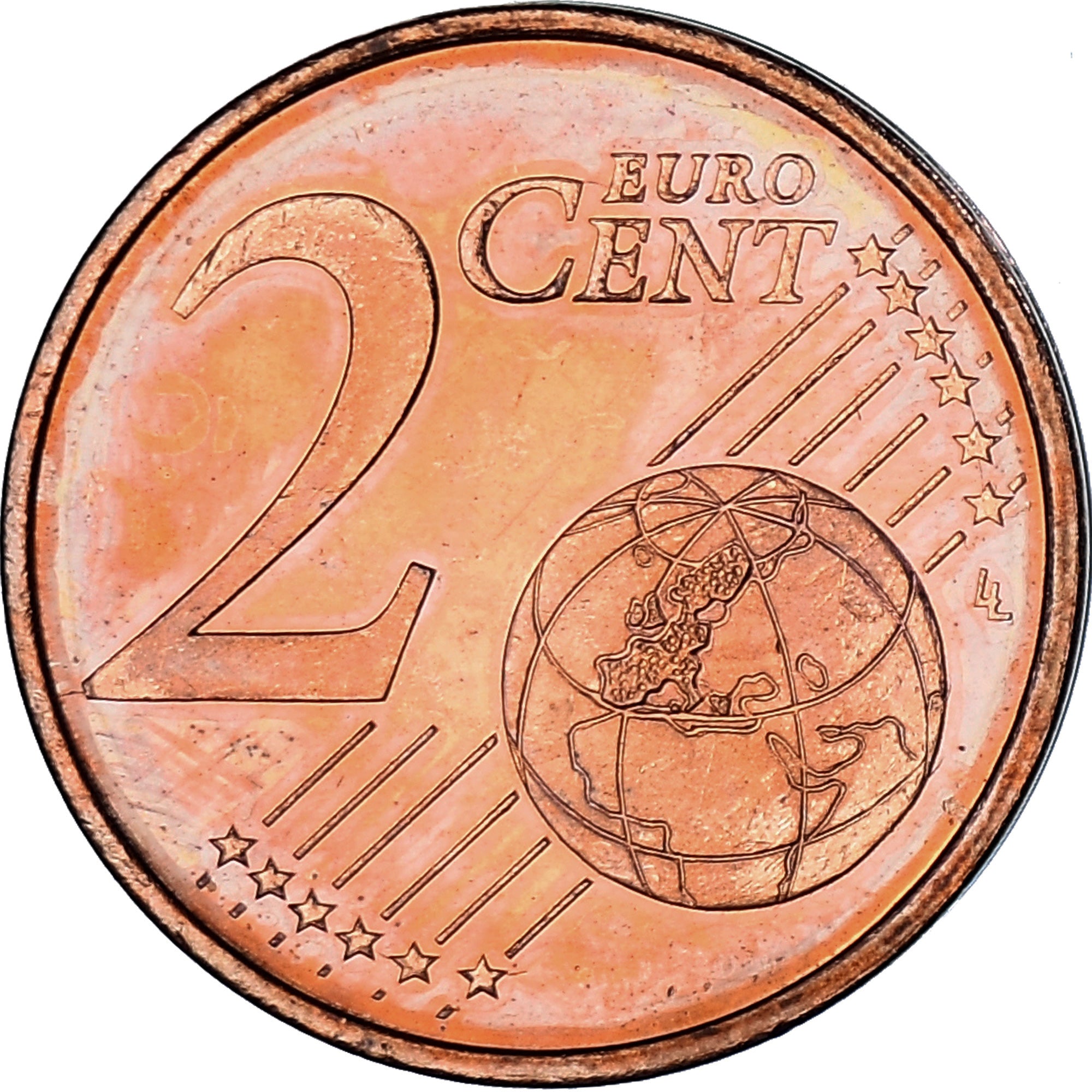 Finlandia, 2 Euro Cent, 2000, Vantaa, MS(63), Miedź platerowana stalą, KM:99