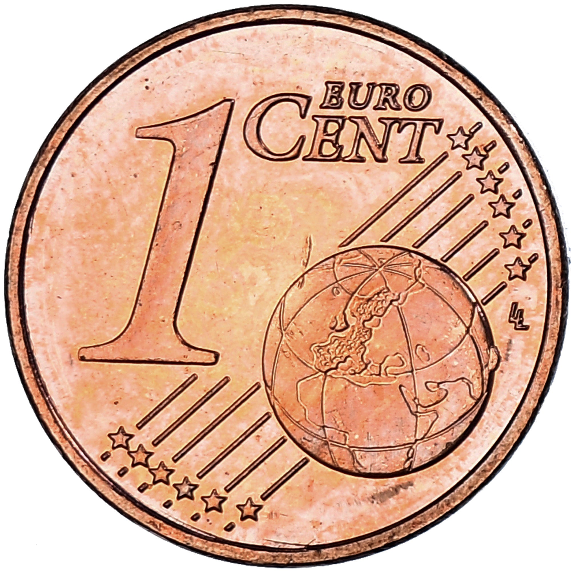 Finlandia, Euro Cent, 2000, Vantaa, MS(63), Miedź platerowana stalą, KM:98