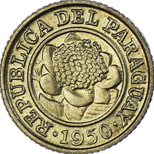 Coin, Paraguay, Centimo, 1950, AU(55-58), Aluminum-Bronze, KM:20