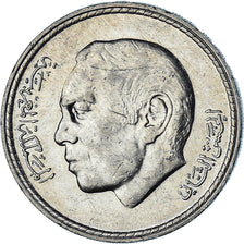 Moneda, Marruecos, al-Hassan II, 5 Dirhams, 1980/AH1400, MBC+, Cobre - níquel