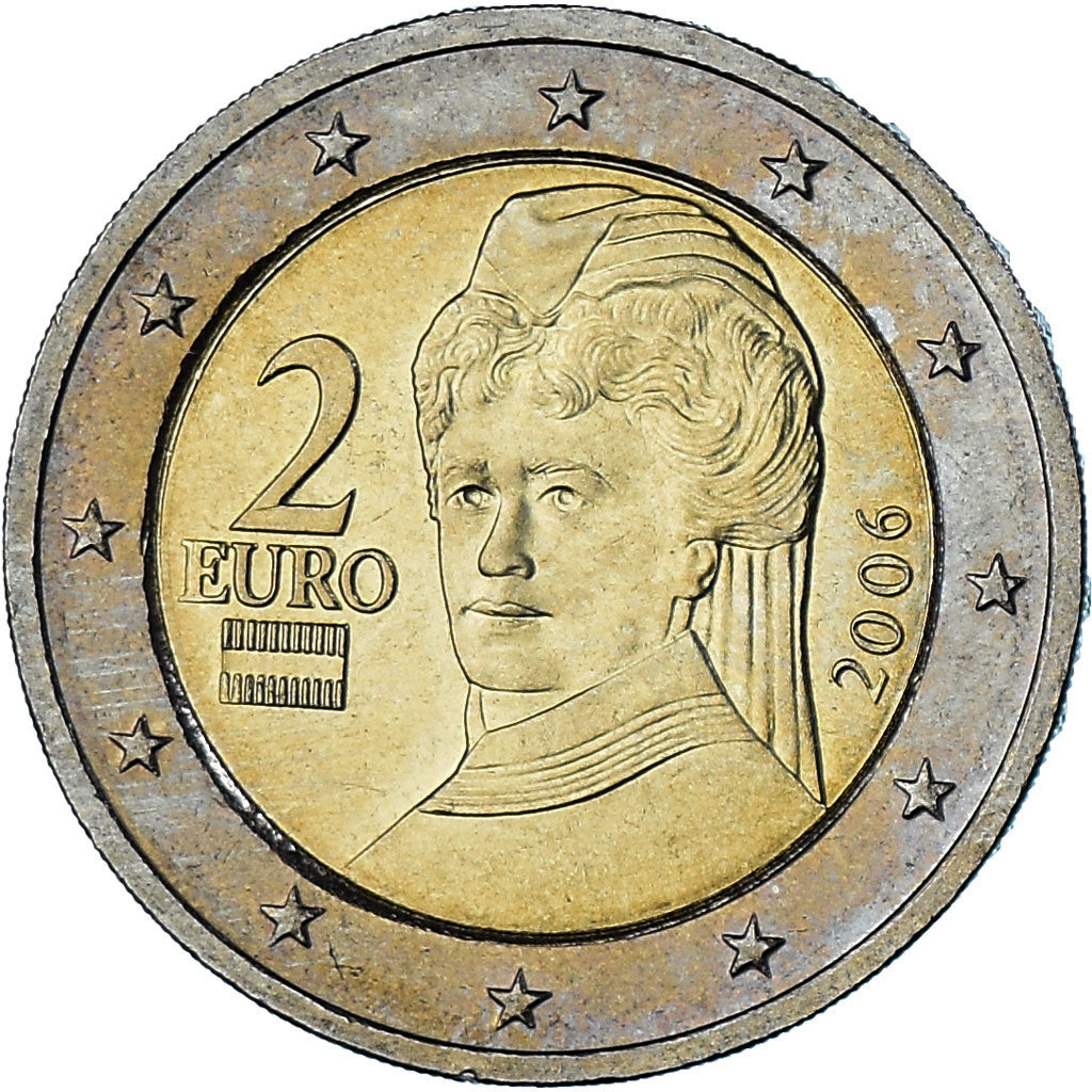 Austria, 2 Euro, 2006, Vienna, MS(63), Bi-Metallic, KM:3089