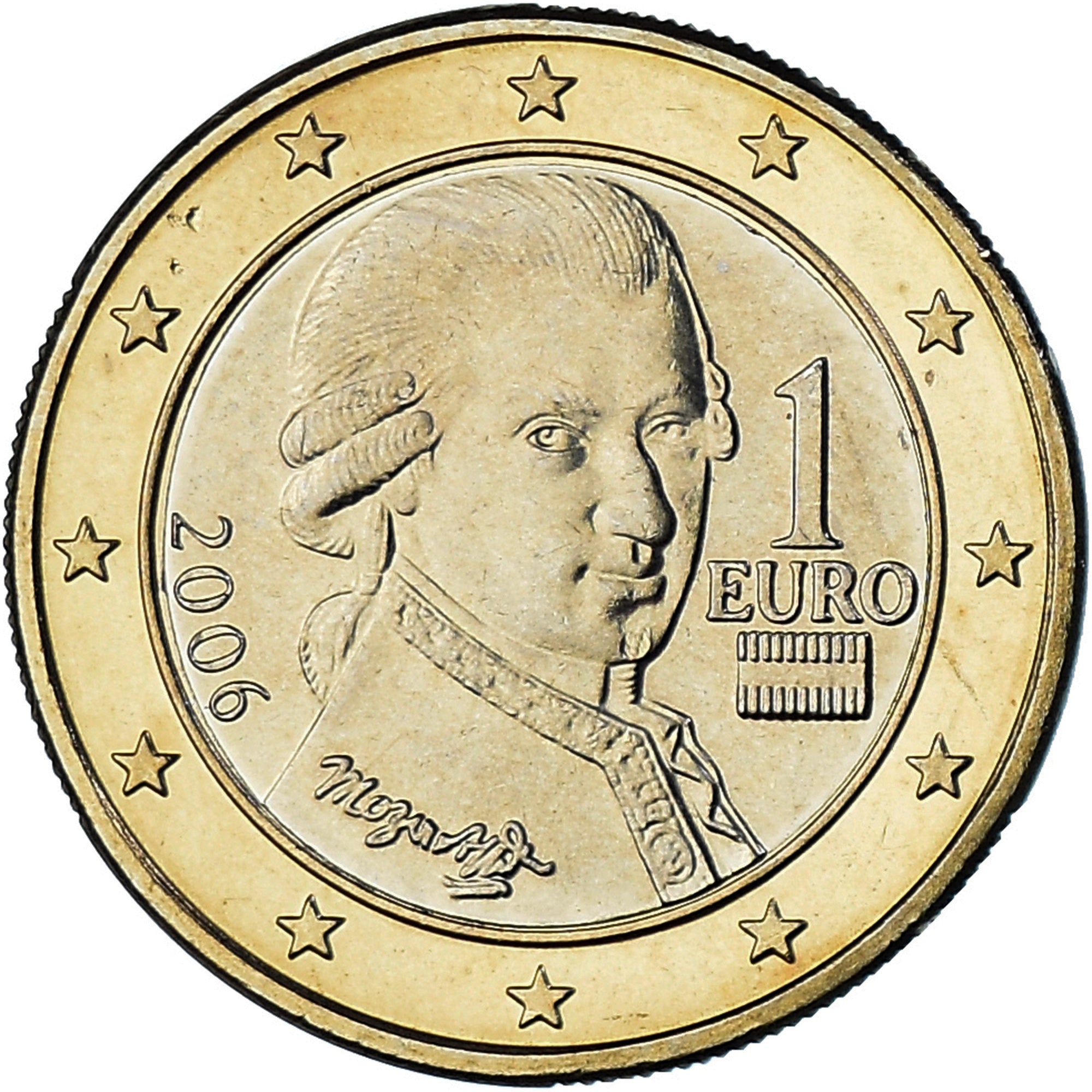 Oostenrijk, Euro, 2006, Vienna, UNC-, Bi-Metallic, KM:3088
