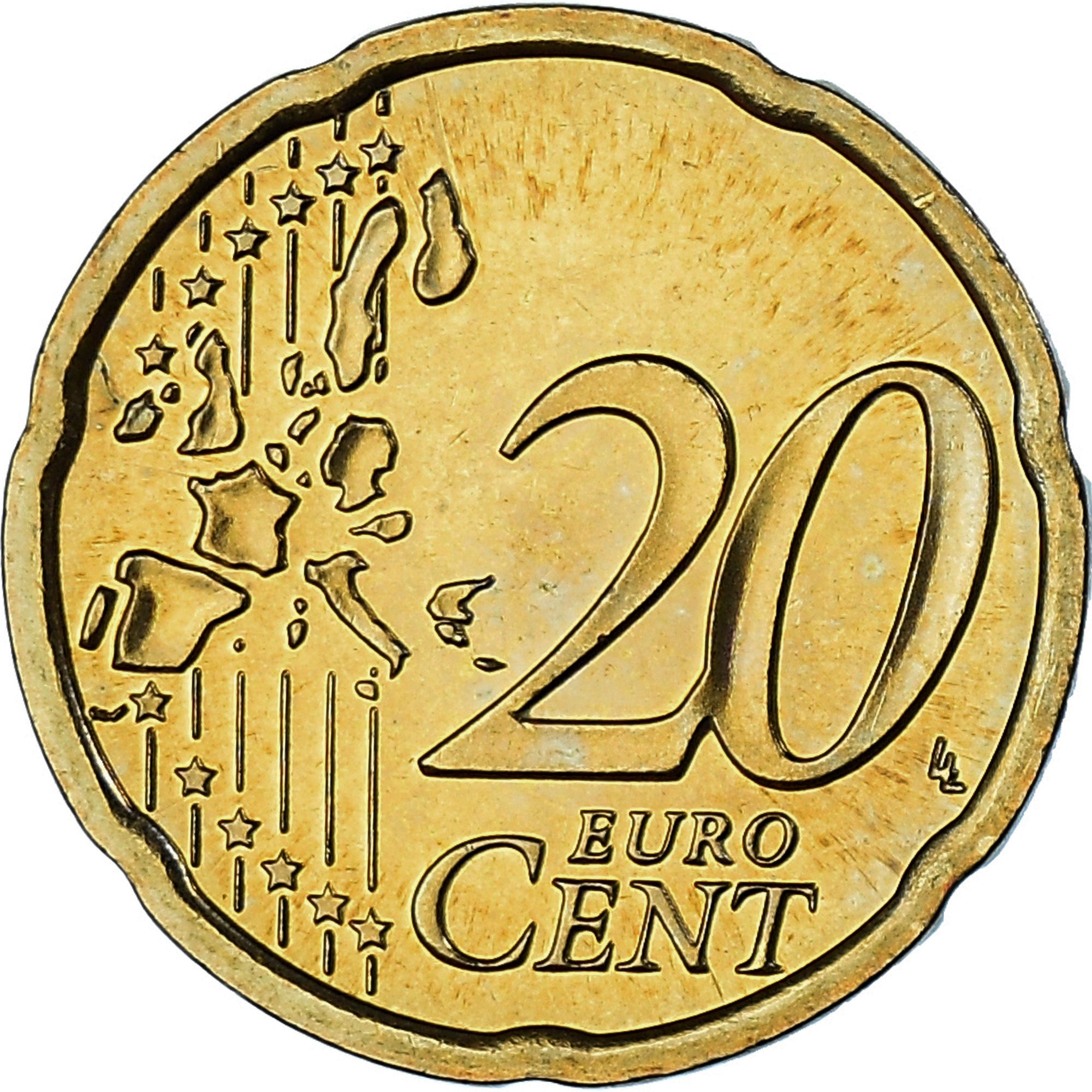 Oostenrijk, 20 Euro Cent, 2006, Vienna, UNC-, Tin, KM:3086