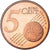 Luxembourg, 5 Euro Cent, 2004, Utrecht, FDC, Cuivre plaqué acier