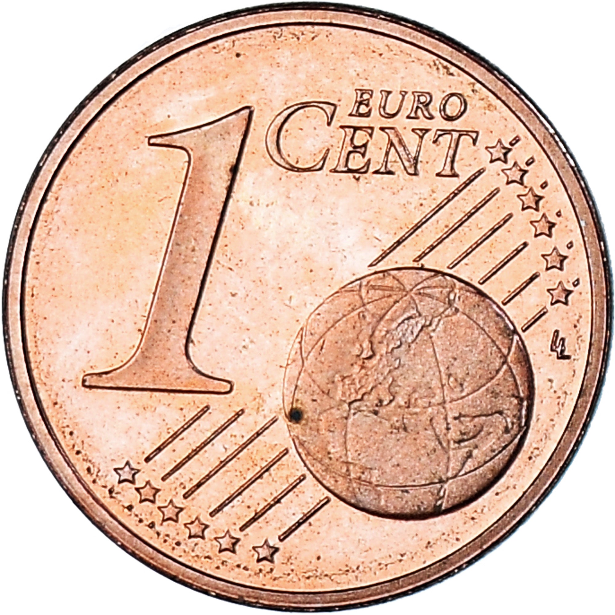 Luxemburgo, Euro Cent, 2004, Utrecht, MS(65-70), Aço Cromado a Cobre, KM:75