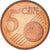 Luxemburgo, 5 Euro Cent, 2004, EF(40-45), Aço Cromado a Cobre, KM:77