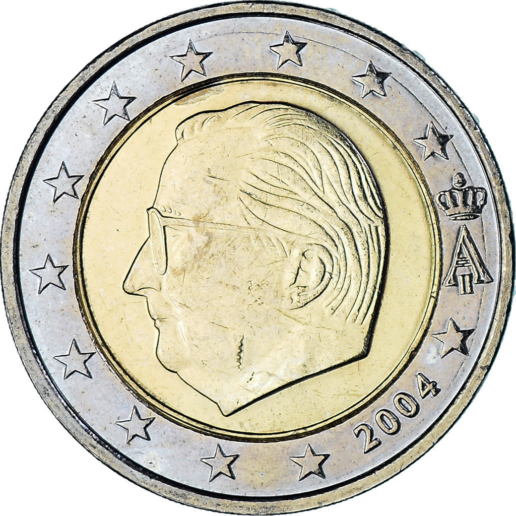 België, 2 Euro, 2004, Brussels, FDC, Bi-Metallic, KM:231