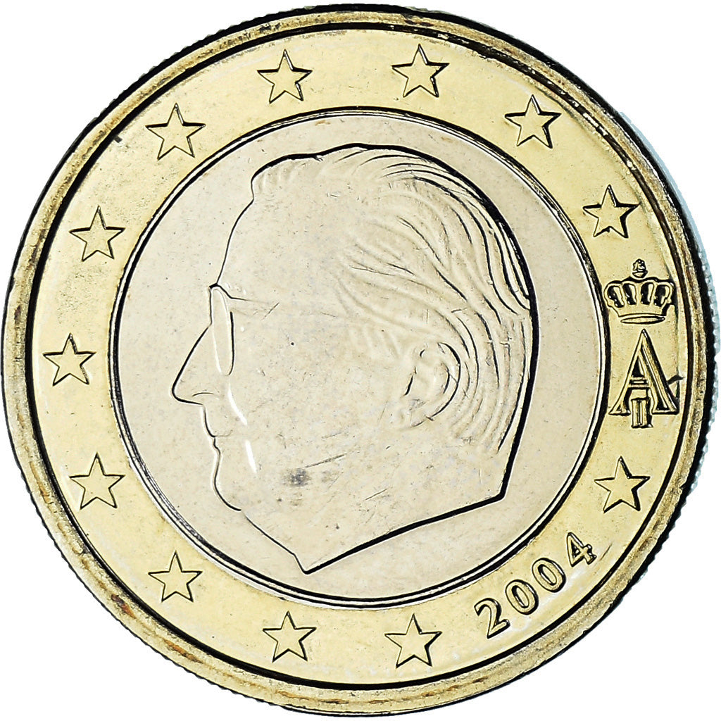 Belgium, Euro, 2004, Brussels, MS(65-70), Bi-Metallic, KM:230