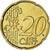 Bélgica, 20 Euro Cent, 2004, Brussels, MS(65-70), Latão, KM:228