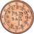 Portugal, 5 Euro Cent, 2003, Lisbon, MS(65-70), Aço Cromado a Cobre, KM:742