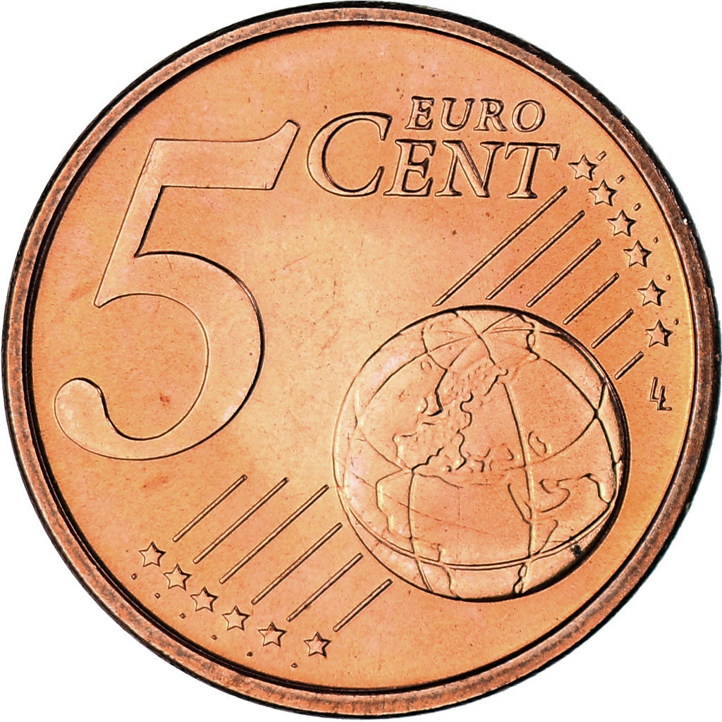 Portugal, 5 Euro Cent, 2003, Lisbon, MS(65-70), Copper Plated Steel, KM:742