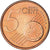 Portugal, 5 Euro Cent, 2003, Lisbon, MS(65-70), Miedź platerowana stalą