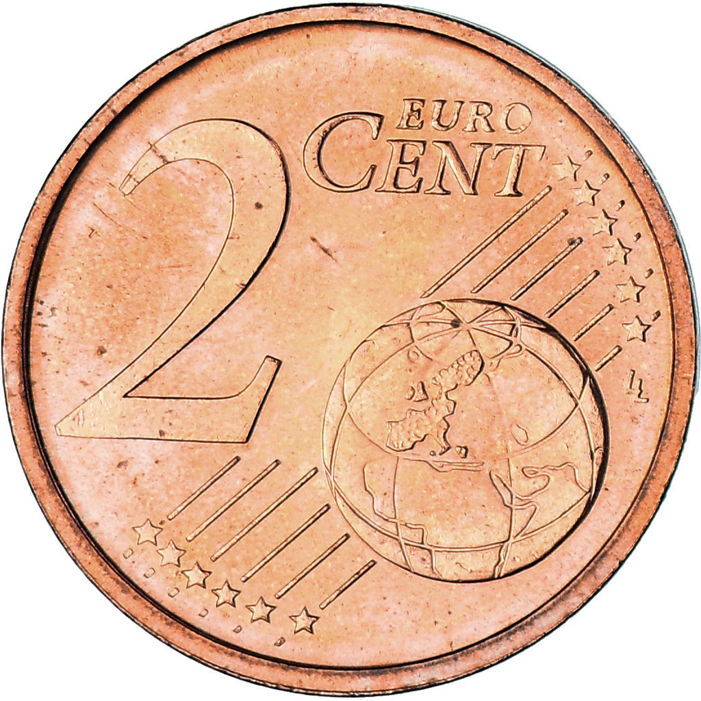 Portugal, 2 Euro Cent, 2003, Lisbon, MS(63), Copper Plated Steel, KM:741