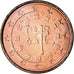 Portugal, Euro Cent, 2003, Lisbon, UNC-, Copper Plated Steel, KM:740