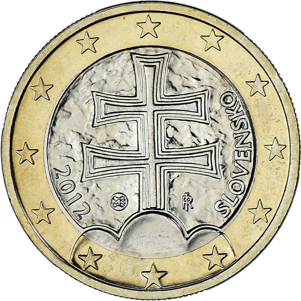 Slovacchia, Euro, 2012, Kremnica, BU, FDC, Bi-metallico, KM:101