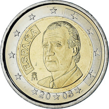Spain, 2 Euro, 2008, Madrid, MS(63), Bi-Metallic, KM:1074
