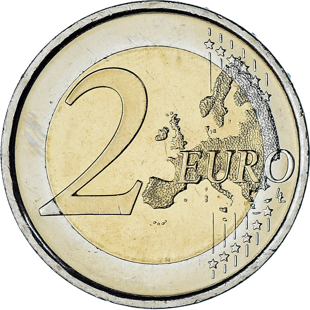 Spain, 2 Euro, 2008, Madrid, MS(63), Bi-Metallic, KM:1074