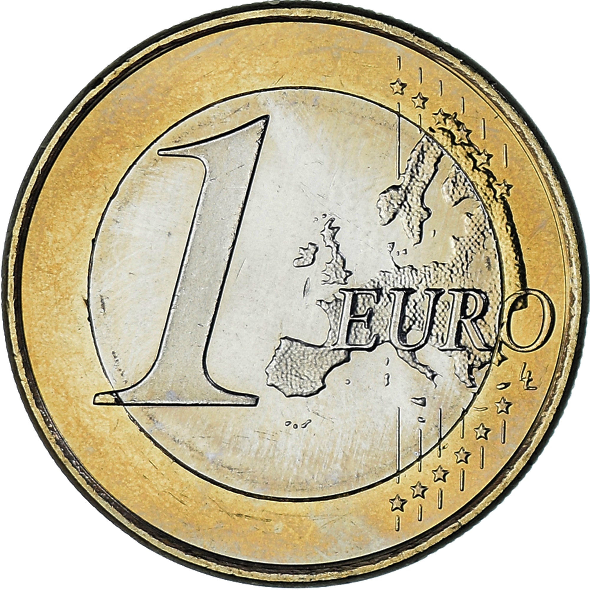 Espagne, Euro, 2008, Madrid, SPL, Bimétallique, KM:1073