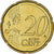 Espagne, 20 Euro Cent, 2008, Madrid, SPL, Laiton, KM:1071