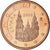 Espagne, 5 Euro Cent, 2008, Madrid, SPL, Cuivre plaqué acier, KM:1042