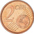 Spanje, 2 Euro Cent, 2008, Madrid, UNC-, Copper Plated Steel, KM:1041