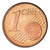 Hiszpania, Euro Cent, 2008, Madrid, MS(63), Miedź platerowana stalą, KM:1040