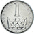Moneda, República Checa, Koruna, 2001, SC, Níquel chapado en acero, KM:7