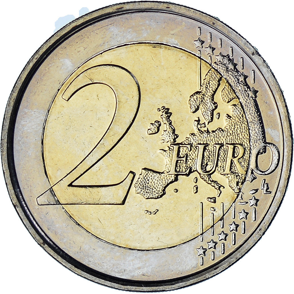 Belgium, 2 Euro, 2015, MS(65-70), Bi-Metallic