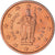 San Marino, 2 Euro Cent, 2006, Rome, SC, Cobre chapado en acero, KM:441