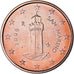 San Marino, Euro Cent, 2006, Rome, UNC-, Copper Plated Steel, KM:440