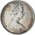 Moeda, Nova Zelândia, Elizabeth II, 5 Cents, 1975, EF(40-45), Cobre-níquel
