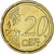 Netherlands, 20 Euro Cent, 2012, Utrecht, BU, MS(63), Brass, KM:269