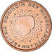 Niederlande, 2 Euro Cent, 2012, Utrecht, UNZ, Copper Plated Steel, KM:235