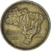 Moneda, Brasil, Cruzeiro, 1949, MBC, Aluminio - bronce, KM:558