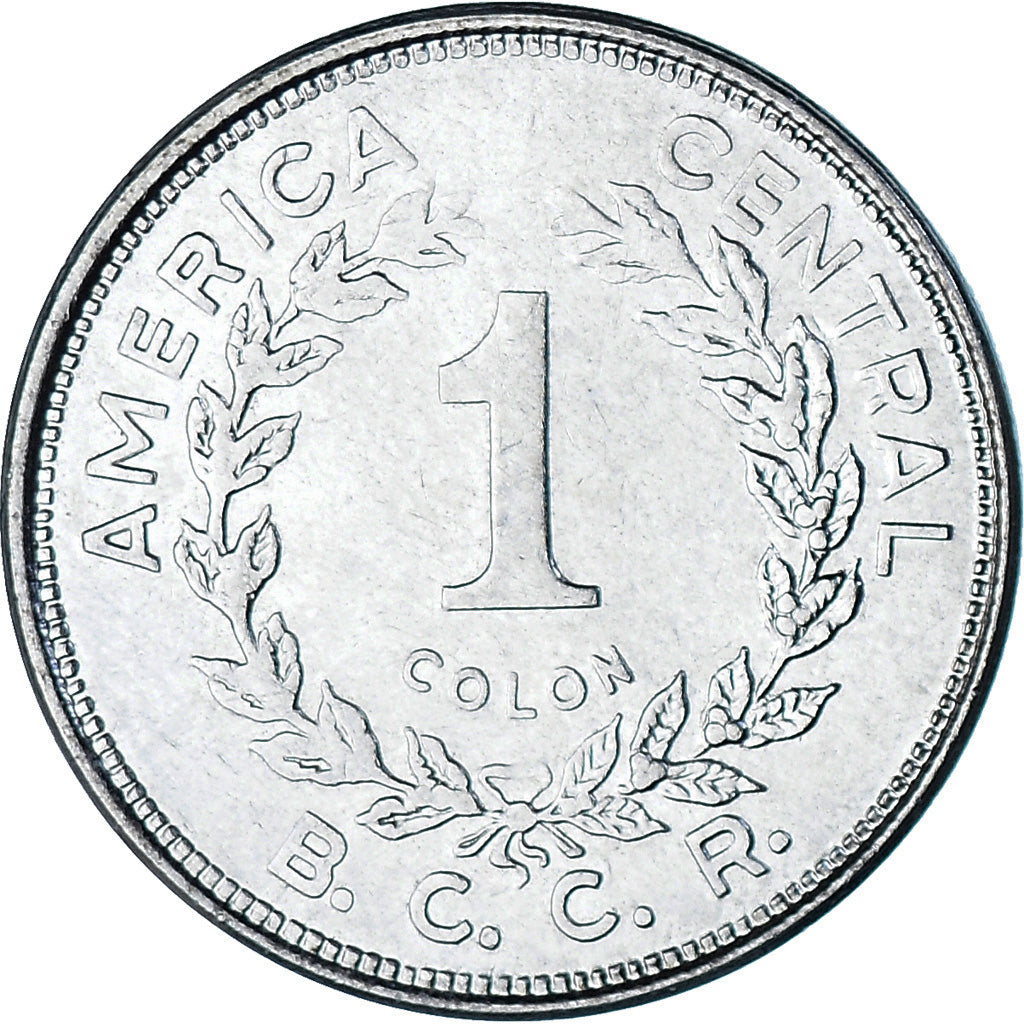 Münze, Costa Rica, Colon, 1991, SS, Stainless Steel, KM:210.1