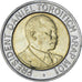 Moneta, Kenya, 20 Shillings, 1998, British Royal Mint, BB+, Bi-metallico, KM:32