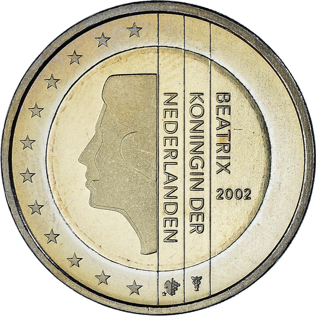 Netherlands, 2 Euro, 2002, Utrecht, FDC, MS(65-70), Bi-Metallic, KM:241