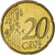 Netherlands, 20 Euro Cent, 2002, Utrecht, MS(65-70), Brass, KM:238