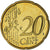 Niederlande, 20 Euro Cent, 2002, Utrecht, STGL, Messing, KM:238