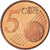 Nederland, 5 Euro Cent, 2002, Utrecht, FDC, Copper Plated Steel, KM:236