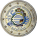 GERMANY - FEDERAL REPUBLIC, 2 Euro, 2012, Colourized, MS(63), Bi-Metallic
