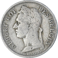 Coin, Belgian Congo, Albert I, 50 Centimes, 1929, EF(40-45), Copper-nickel