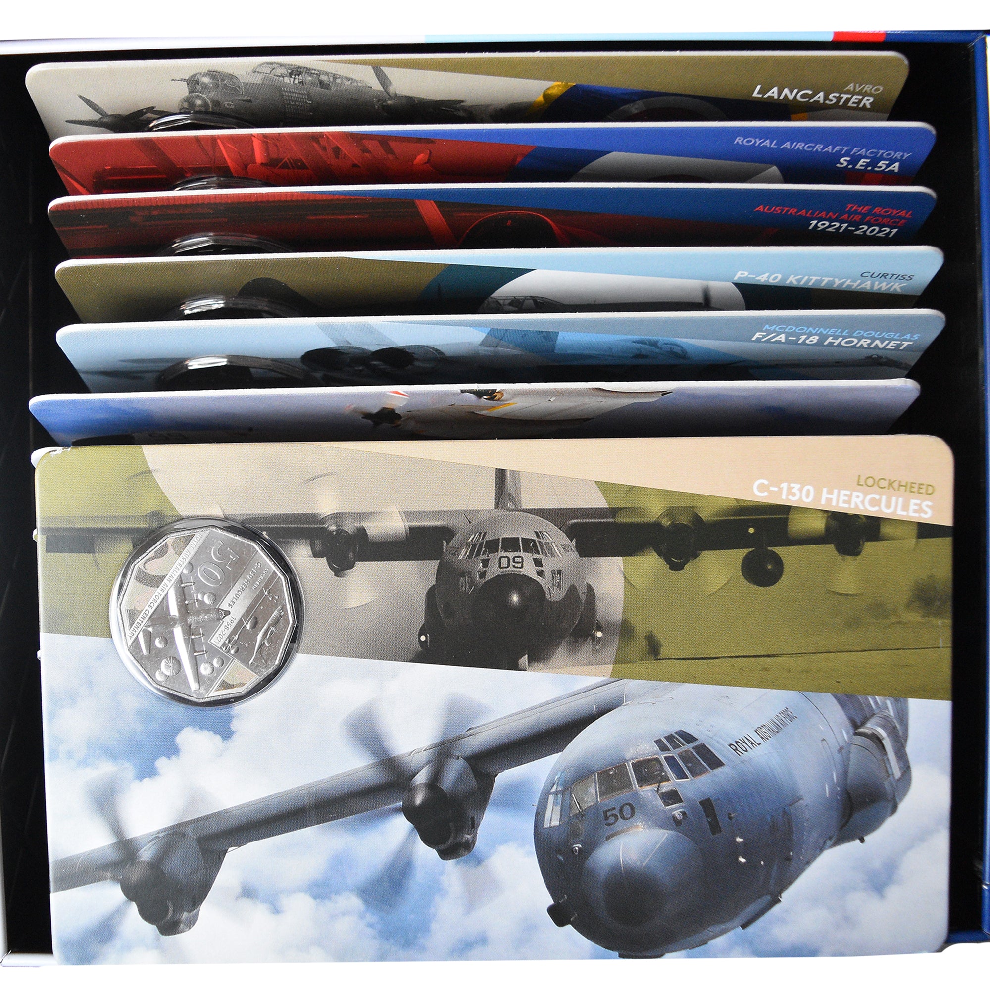 Coin, Australia, Coffret 11 x 50 cents, 2021, Royal Australian Mint, 50c 2021