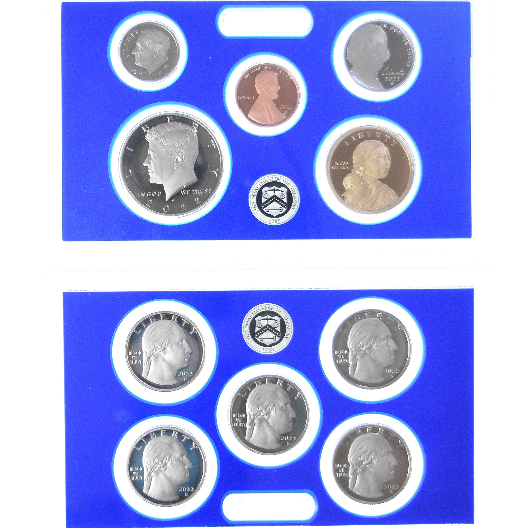 Coin, United States, 2 Coffrets - 10 monnaies, 2022, San Francisco, MS(65-70)