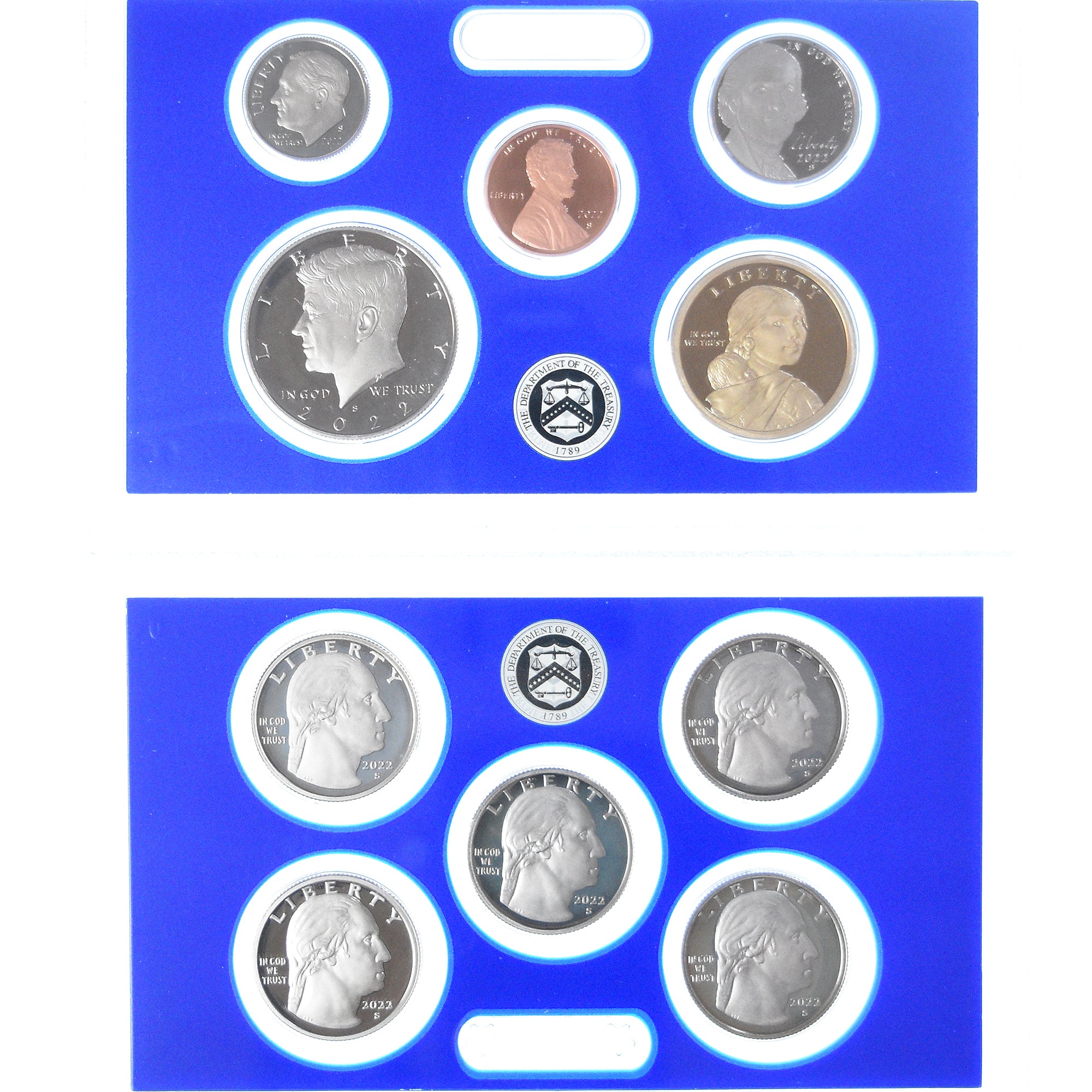 Coin, United States, 2 Coffrets - 10 monnaies, 2022, San Francisco, MS(65-70)