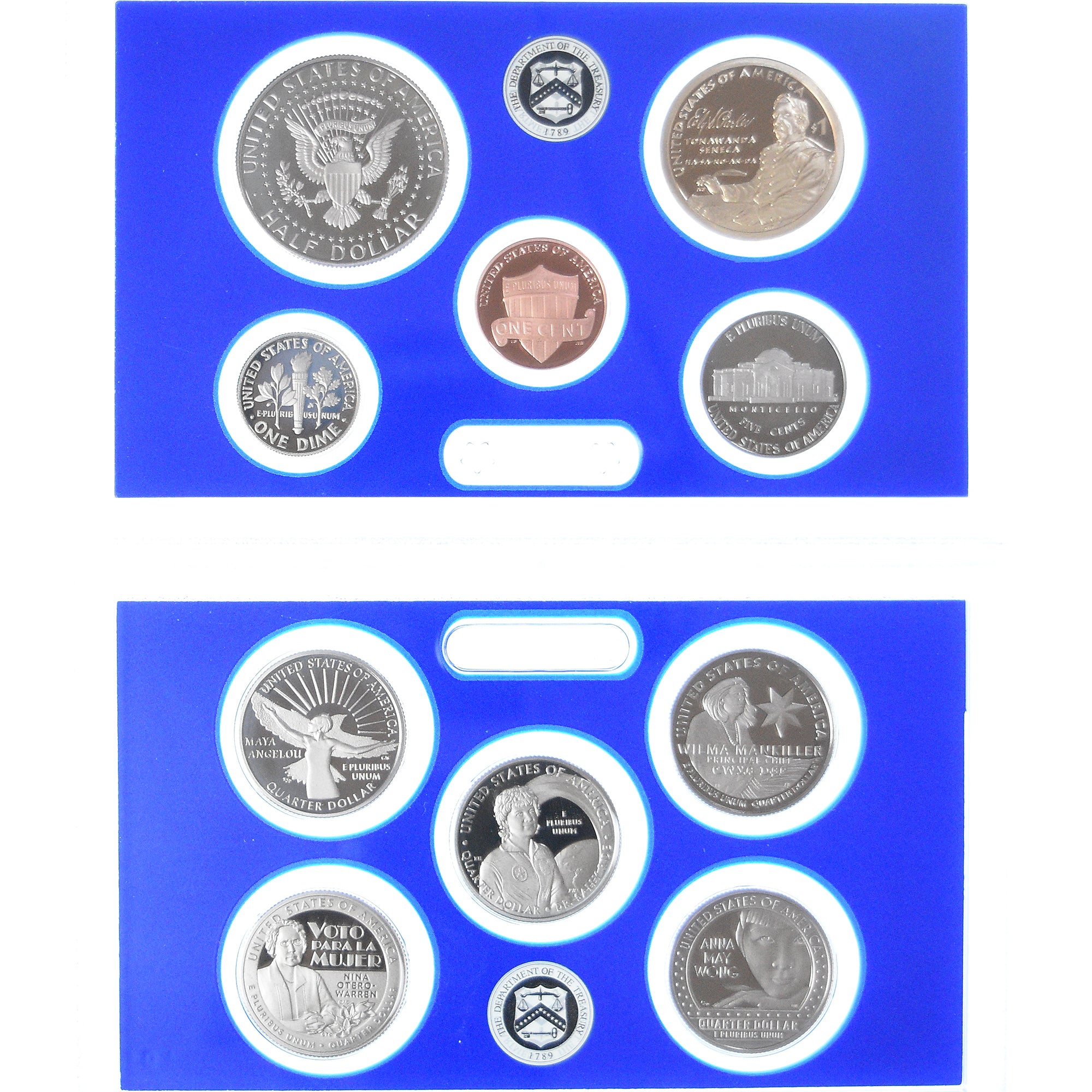 Coin, United States, 2 Coffrets - 10 monnaies, 2022, San Francisco, MS(65-70)