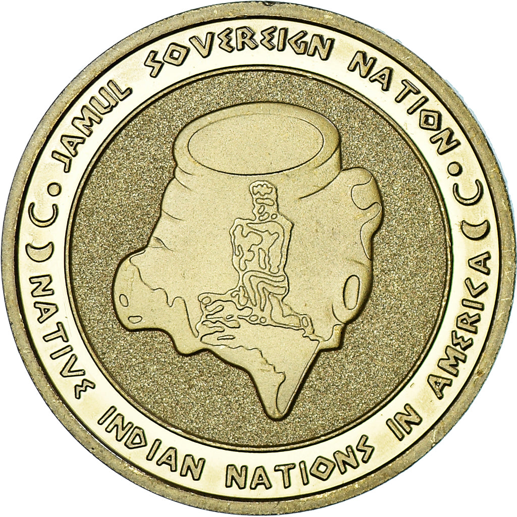 Moneta, Stati Uniti, One Dollar, 2023, Catawba tribes.BE, SPL, laiton