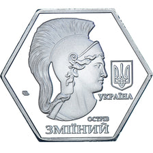 Coin, Ukraine, 10 hryvnia, 2021, Ile des serpents. BE, MS(65-70), Cupronickel