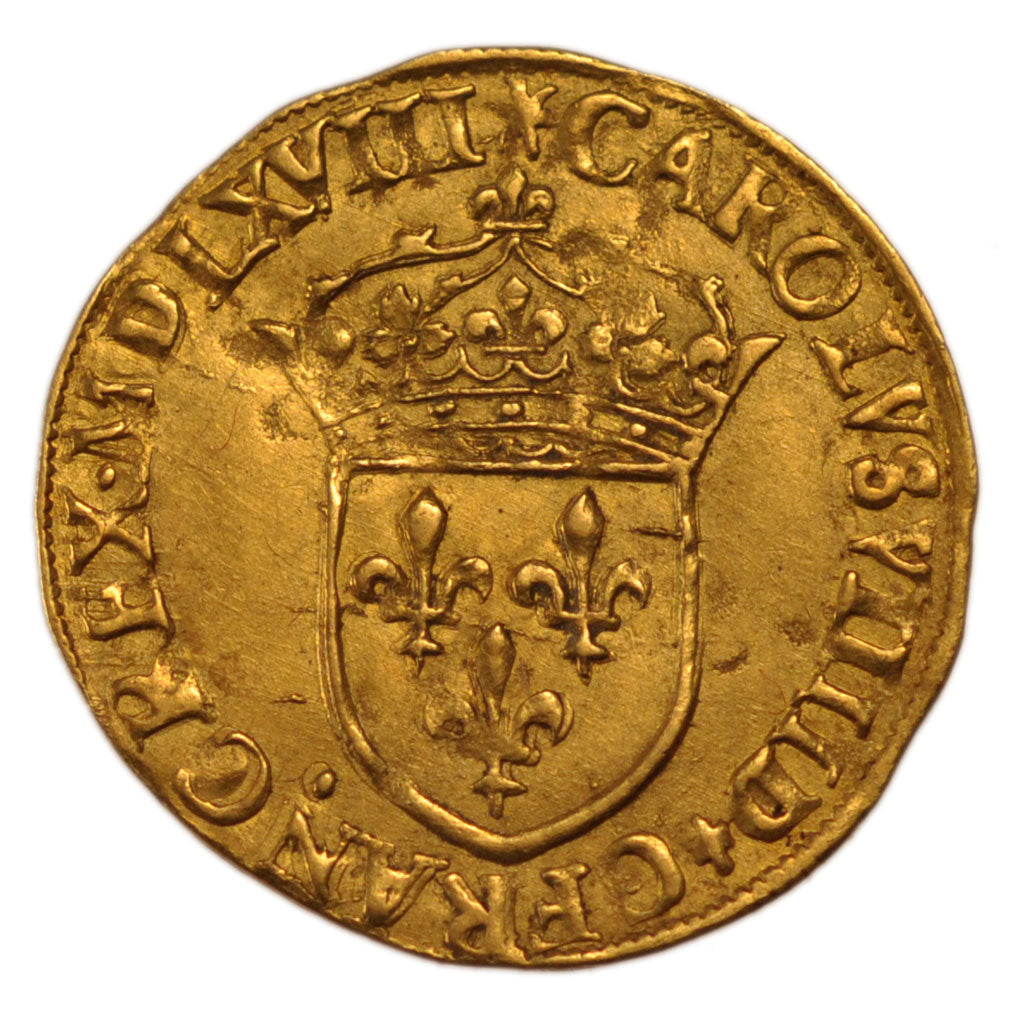 Charles IX, Ecu d'or au soleil