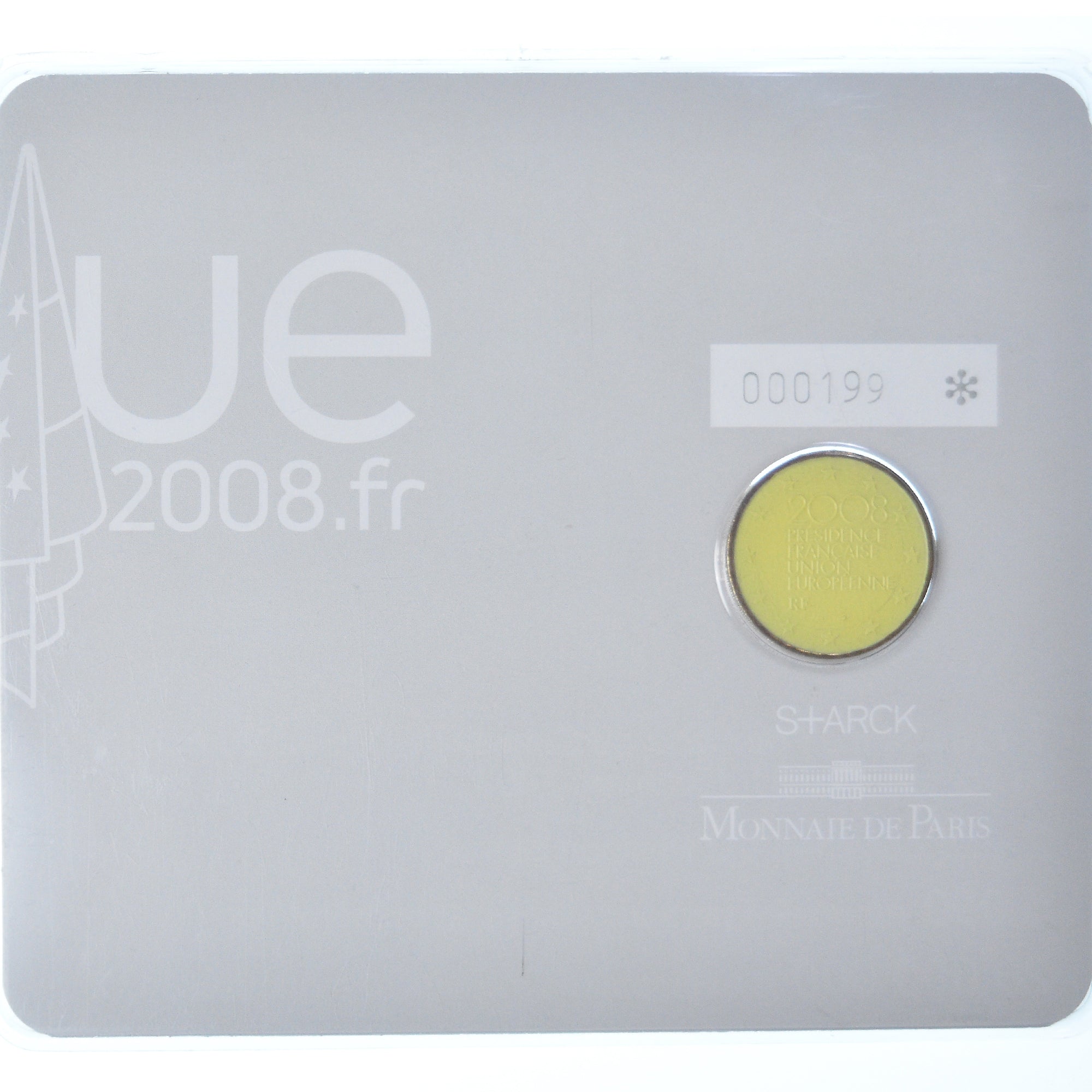 France, 2 Euro, 2008, Monnaie de Paris, 2 EUROS STARCK COLORISES 2008 2 EURO